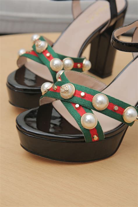 video fake gucci sandals|gucci knock off heels.